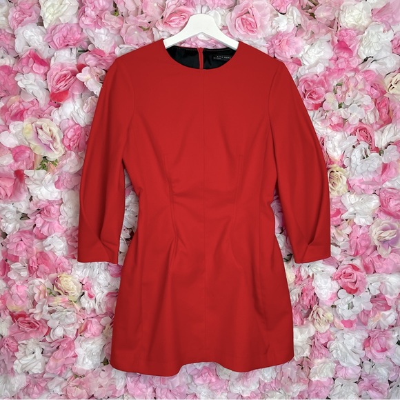 Zara Tulip Dress with 3/4 Sleeves Size Medium - Picture 6 of 13